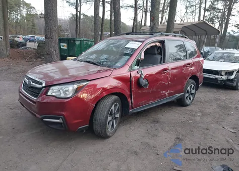 2018 Subaru Forester 2.5I Premium z USA, uszkodzony, nr VIN JF2SJAGC6JH553669